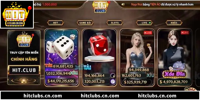 Game bài Hitclub: Đỉnh cao giải trí, đổi thưởng xanh chín