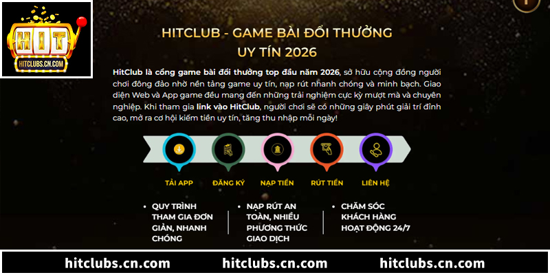 Hướng dẫn quy trình tham gia Hitclub